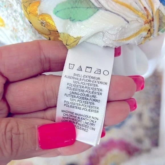 DRESS THE POPULATION * Mena Asymetric Chiffon Cut Out Side Slit Pocket Dress - Picture 13 of 15